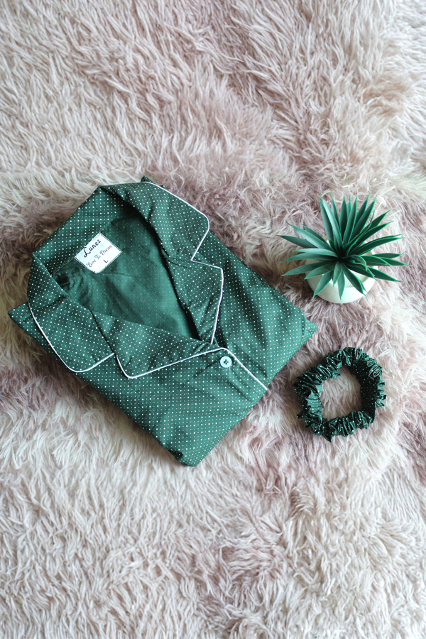 EMERALD WHISPER COTTON PJ SET